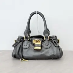 未使用級　激レア　クロエ　パディントン　キーホルダー　レザー　黒　y2k 00s 楽天市場】【バッグ】Chloe クロエ パディントン ショルダー
