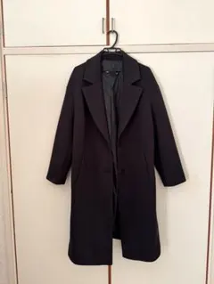 美品♥️ ASOS DESIGN ブラックロングコート