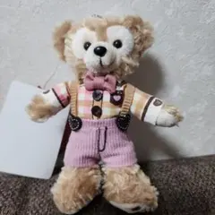 ダッフィー　ぬいぐるみバッジ　2017年バレンタイン