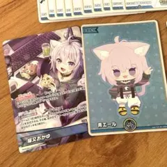ホロライブカードゲーム　猫又おかゆ　デッキパーツ　カードセット