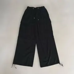 ディニテコリエ　テンセルバイオカーゴパンツ／ブラック
