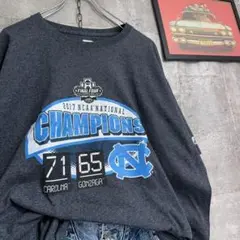 Russell 2017 NCAA バスケ 半袖 Tシャツ グレー XL 古着