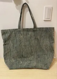 新品タグ付き ミナペルホネン トートバッグ 大 フォレストライト
