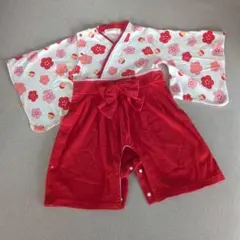 袴　ロンパース 90cm