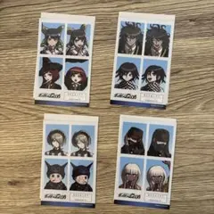 ダンガンロンパ ダイソー DAISO 証明写真風ステッカー 4種セット 王馬など