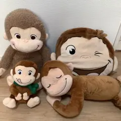 おさるのジョージ ぬいぐるみセット