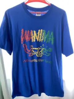 WANIMA ブルーTシャツ Lサイズ