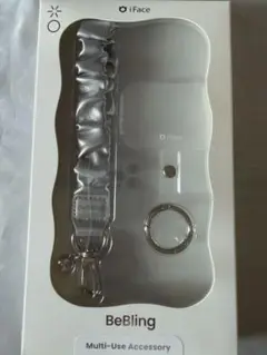 iFace bebling ハンドストラップ　シルバー　☆新品未開封品☆
