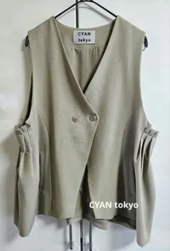 CYAN tokyo　ベスト　ジレ