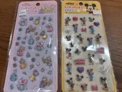 ディズニープリンセス・ミッキー・ミニー ぷくぷくシールセット