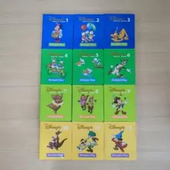DWE ディズニー英語システム ストレートプレイDVD全12巻