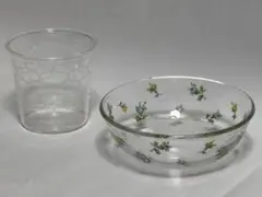 LAURA ASHLEY ガラスボウル＆グラスセットのサムネイル