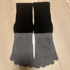 ZEROGLIDE(ゼログライド)ショートソックス　ブラック27-29cm