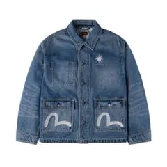 【GDC】EVISU X GDC WASHED CHORE JACKET