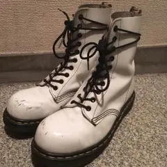 値下げ！英国製！Dr.martens 10ホール スチールトゥモデル uk6