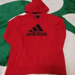 adidas キッズ パーカー( 赤) 160