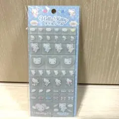 ハローキティ タイルシール 青　新品未使用‼️