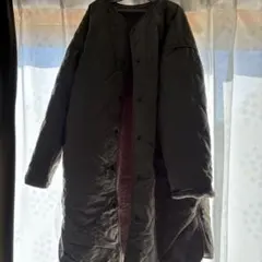 オリーブ色 フリース内側 モッズコート