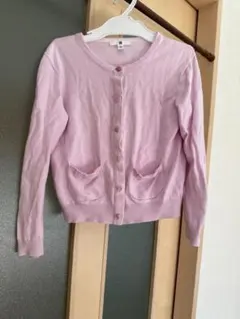 UNIQLO キッズ カーディガン ピンク 120