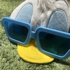 ドナルドダック サングラス付き帽子