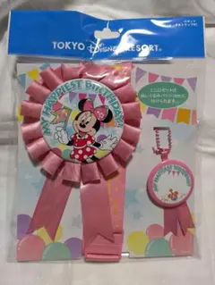 ディズニーリゾート　バースデーロゼット　ミニー