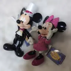 美女と野獣 ディズニーオンアイス ミッキー＆ミニーフィギュア タグ有り
