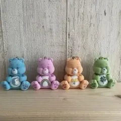ケアベア　ガチャ　フロッキーマスコット　4つセット