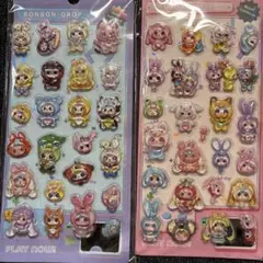 ベビスリー　ボンボンドロップ　水入りシール　2枚セット