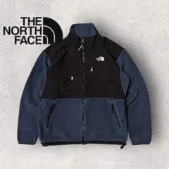【ザ・ノースフェイス】デナリジャケット　フリース　M 刺繍ロゴ　刺繍ロゴ d