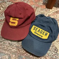 USA SEAGER(シーガー) キャップ　2点セット