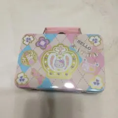 サンリオ　ハローキティ　トランクケース型　小物入れ　缶ケース