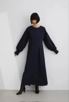 STYLEMIXER アシンメトリーフレアワンピース