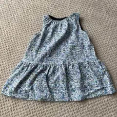 コムサイズム　花柄ワンピース