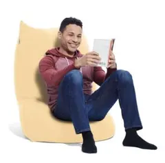 Yogibo Lite ビーズソファ クリームホワイト