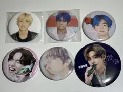 BTS テヒョン テテ V 缶バッチ