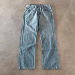 リーバイス569 Levis W32 ワイド バギー 青 古着 ヒゲ 22904
