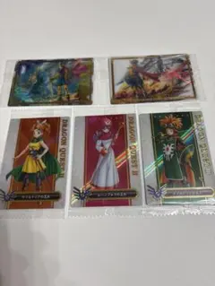 ドラゴンクエスト　ウエハース カード5枚セット