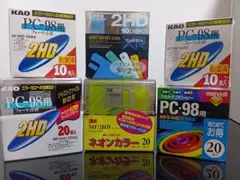 MF/ 2HDフロッピーディスク　計９０枚