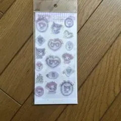 マイメロ　クロミ　すりガラス風シール