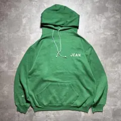 70s ラッセルアスレティック グリーンパーカー Lサイズ ヴィンテージ