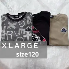 XLARGE エクストララージKIDS Tシャツ 3枚セット　120cmのサムネイル