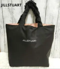 美品 JILLSTUART リバーシブルトートバッグ ♡ブラック×ピンク