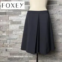 美品◎FOXEY フォクシーニューヨーク　ストレッチ　ショート キュロットパンツのサムネイル