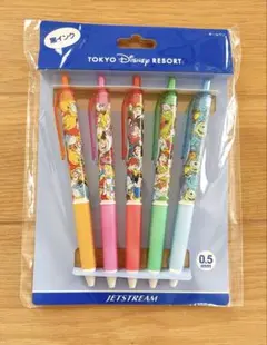 【新品未開封】 ディズニーリゾート ボールペンセット ジェットストリーム 5本