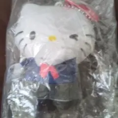 ハローキティ 制服 ぬいぐるみキーホルダー 約10cm