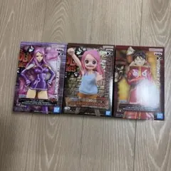 ワンピース THE GRANDLINE SERIES フィギュア 3種セットのサムネイル