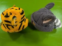 《2つセット》ピーターパン、ファーハットとティガーファンバケットハット