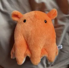 ♪ 三英貿易 深海生物ぬいぐるみ メンダコ　オレンジ　海遊館　ぬいぐるみのサムネイル