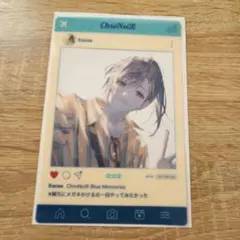 ブルーメモリーズ SNS風クリアカード 特典 叶