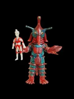 Y・MSF ヒッポリト星人 蓄光 ソフビ ウルトラマンA カスタムペイント